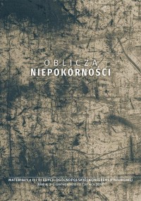 Oblicza niepokorności. Materiały - okłakda ebooka