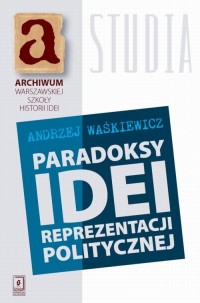 Paradoksy idei reprezentacji politycznej - okłakda ebooka