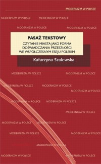 Pasaż tekstowy. Czytanie miasta - okłakda ebooka