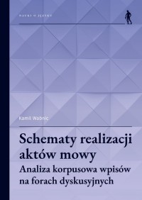 Schematy realizacji aktów mowy. - okładka książki