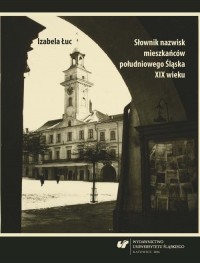 Słownik nazwisk mieszkańców południowego - okłakda ebooka