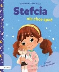 Stefcia nie chce spać - okładka książki