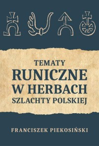 Tematy runiczne w herbach szlachty - okłakda ebooka