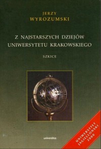 Z najstarszych dziejów Uniwersytetu - okłakda ebooka