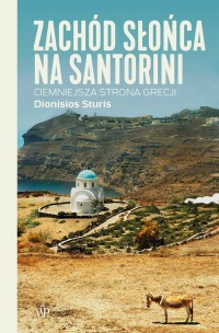 Zachód słońca na Santorini - okładka książki