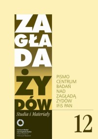 Zagłada Żydów. Studia i Materiały - okłakda ebooka