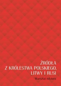 Źródła z Królestwa Polskiego, Litwy - okłakda ebooka