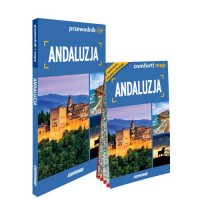 Andaluzja light przewodnik + mapa - okładka książki