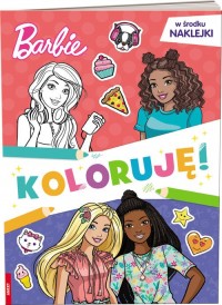 Barbie Koloruję! - okładka książki