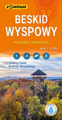 Beskid Wyspowy 1:50 000 - okładka książki