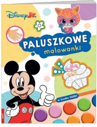 Disney Junior Paluszkowe Malowanki - okładka książki