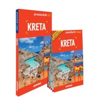 Kreta light przewodnik + mapa - okładka książki