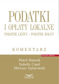 Podatki i opłaty lokalne. Podatek - okładka książki