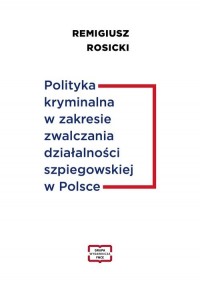 Polityka kryminalna w zakresie - okładka książki