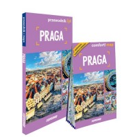 Praga light przewodnik + mapa - okładka książki