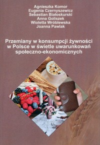 Przemiany w konsumpcji żywności - okładka książki