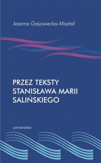 Przez teksty Stanisława Marii Salińskiego - okłakda ebooka