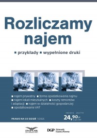 Rozliczamy najem. Prawo na co dzień - okładka książki