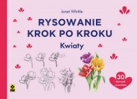 Rysowanie krok po kroku. Kwiaty - okładka książki