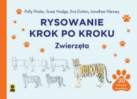 Rysowanie krok po kroku. Zwierzęta - okładka książki