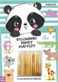 Rysowanki pandy Matyldy - okładka książki