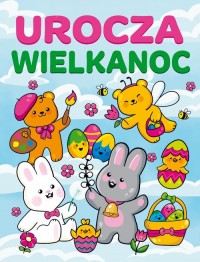 Urocza wielkanoc - okładka książki