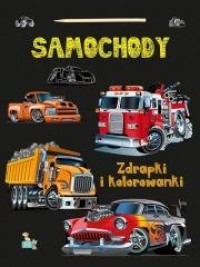 Zdrapki i kolorowanki. Samochody - okładka książki