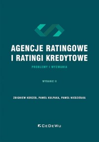 Agencje ratingowe oraz ratingi - okładka książki