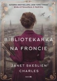 Bibliotekarka na froncie - okładka książki