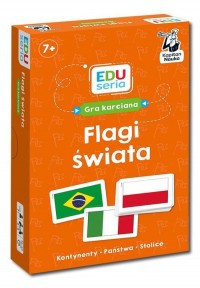 EDUseria Flagi świata Gra karciana - zdjęcie zabawki, gry