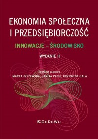 Ekonomia społeczna i przedsiębiorczość. - okładka książki