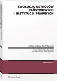 Ewolucja ustrojów państwowych i - okładka książki