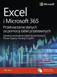 Excel i Microsoft 365 Przetwarzanie - okładka książki