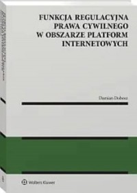 Funkcja regulacyjna prawa cywilnego - okładka książki