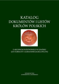 Katalog dokumentów i listów królów - okłakda ebooka