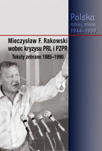 Mieczysław F. Rakowski wobec kryzysu - okłakda ebooka