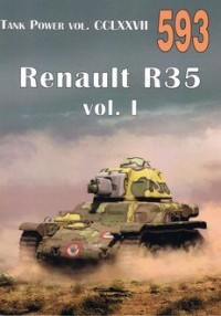 Nr 593 Renault R35 vol. I TANK - okładka książki