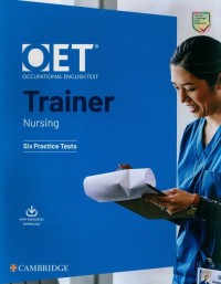 OET Trainer Nursing Six Practice - okładka książki