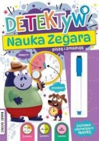 Piszę i zmazuję detektyw nauka - okładka książki