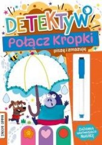 Piszę i zmazuję detektyw połącz - okładka książki