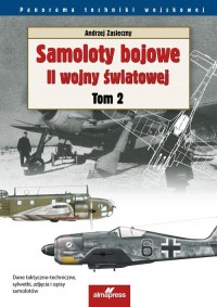 Samoloty bojowe II wojny światowej. - okładka książki