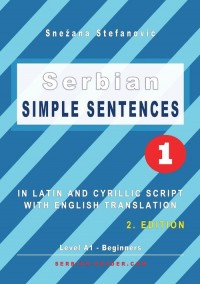 Serbian Simple Sentences 1. In - okładka książki