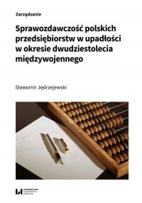 Sprawozdawczość polskich przedsiębiorstw - okładka książki