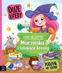 Uczę się czytać. Duże litery. Podział - okładka książki