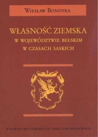 Własność ziemska w województwie - okłakda ebooka