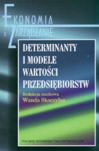 Determinanty i modele wartości - okładka książki