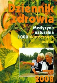 Dziennik zdrowia 2008. Medycyna - okładka książki