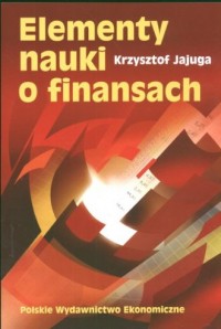Elementy nauki o finansach - okładka książki