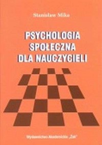 Psychologia społeczna dla nauczycieli - okładka książki