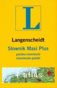 Słownik Maxi Plus polsko-niemiecki - okładka książki